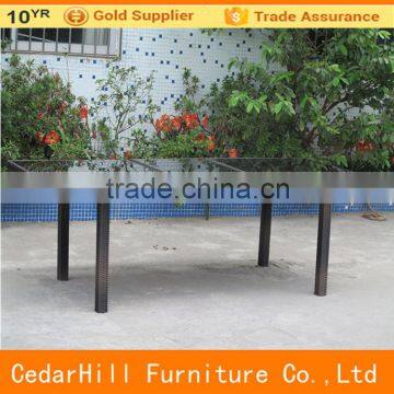 2016 popular outdoor extendable dining table