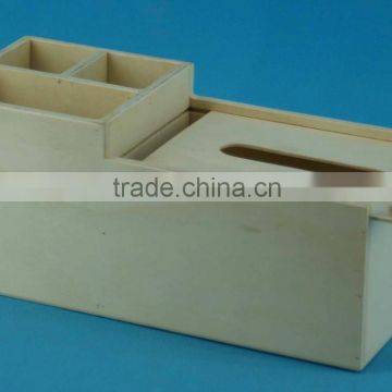 Customized high quality multifunctional creative wooden tissue boxes                        
                                                                                Supplier's Choice