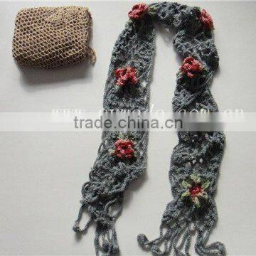 knitted scarf