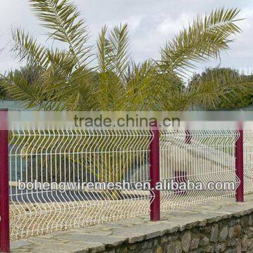 green pvc coated welded wire roll mesh fence