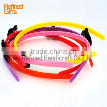 Creative pvc clip Personalized pvc rubber hairband Heart Hairgrips