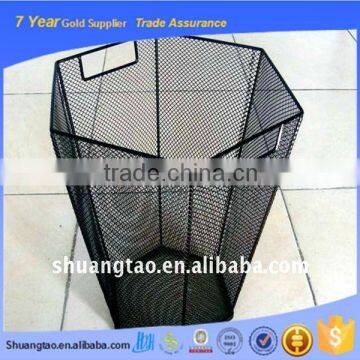 ISO galvanized garbage bin, trash can