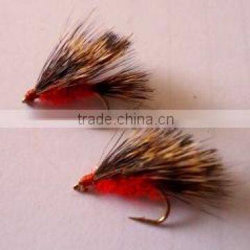 Sedge hog orange (Dry trout Fly)