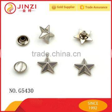 Wholesale Price Decorative Metal Star Rivets photo-3