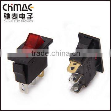 Rocker switch light t85 250vac KCD3 button switch 33*15