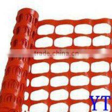 plastic orange safety net fence