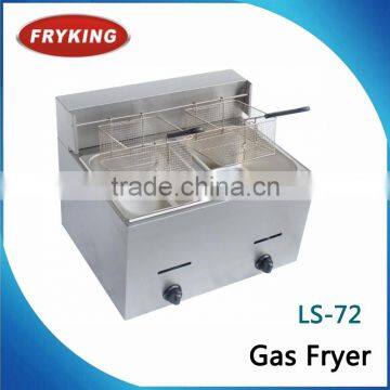 table top stainless steel gas fryer