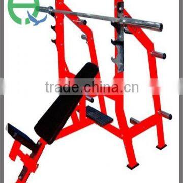 Gym Fitness exercise machine Olympic Incline Bench Multi body building equipment