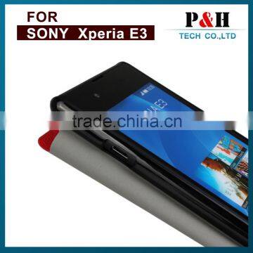 New Product Flip Cover Mobile Phone Case for Sony Xperia E3, Leather Flip Cover Case for Smartphone photo-6