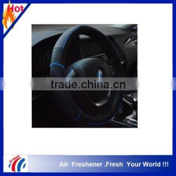 2015 new design fashion shrink steering wheel cover