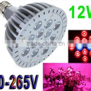 12W E27 LED Bulb Grow Lamp Red Blue LED Plant Lamp Grow Light Bulbs For Garden Greenhouse