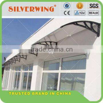 DIY Plastic Cover Kit With Polycarbonate Hollow Sheet for Door Canopy photo-6