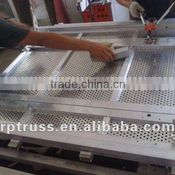 Aluminum concert control barrier, crowd barricade