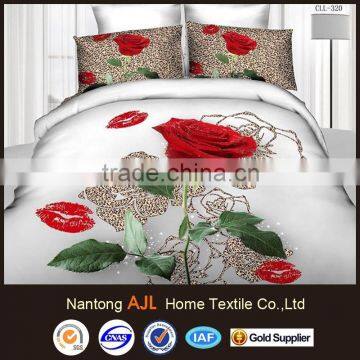 Luxury 2015 high quality 3D duvet cover bedding set