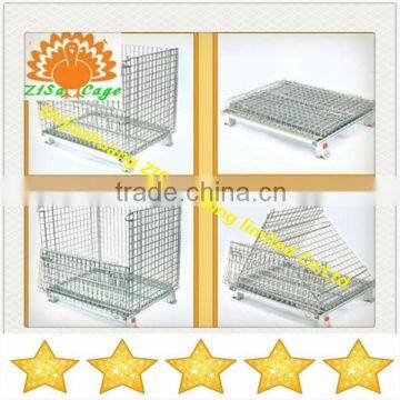 metal steel stroage cage for supermarket