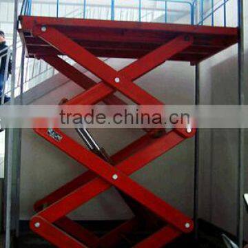 stationary hydraulic platform truck lift China suppluy