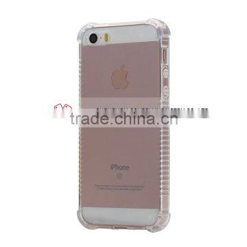 Hot Sale Slim Clear Soft TPU Shockproof Case Cover for Iphone 5/SE With Low Price photo-2