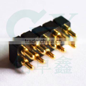 pitch 2.54mm 10pin pogo pin connector electronical contact pin for smart ring