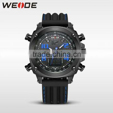WEIDE fancy watches top brand Silicone watch strap relogios masculino 2016