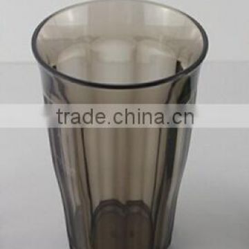 Clear disposable thin plastic cups