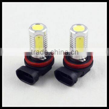 cob led super bright white dc 12v 6w h8 h9 h11 fog light bulb tail driving head car light lamp