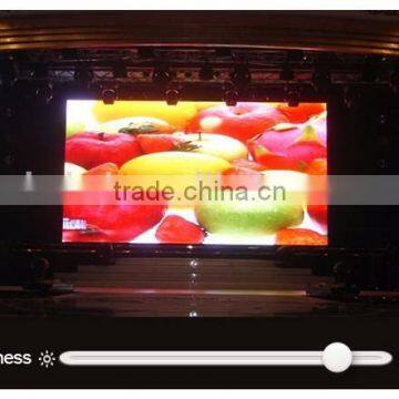 alibaba express high density p4 high resolution indoor commercial advertising led TV