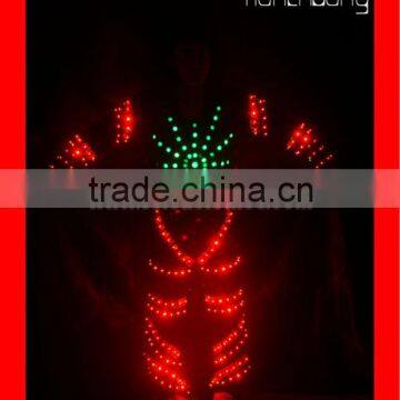 Wireless DMX512 LED Tron Costume Costume, LED Robot Costume photo-4