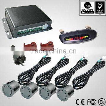 2013 New Car Parking Sensor system with aluminium box ( buzzer,voice,LCD,LED,VFD)