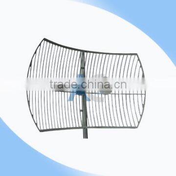 Grid 2X2 MIMO 28dbi 5GHz dual polarization outdoor directional antenna