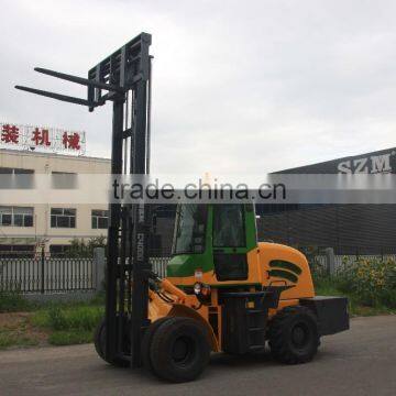 All Terrain Forklift, 6 Tons,5m Lifting Height Rough Terrain Forklift Truck photo-5