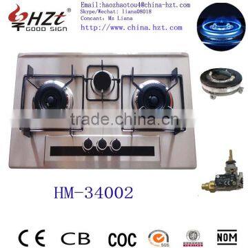 New Style Enamel Pan Support 3 Burner Gas Cookers