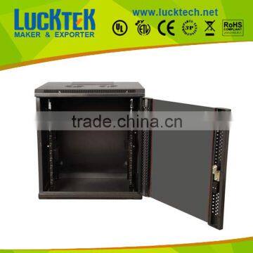 19" 12u network cabinet Single Section wall mount