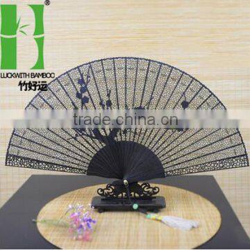 chinese personalized sandalwood crafts gift hand fan