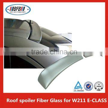 Primer Factory Style Fiber Glass Spoiler Wing Fit For B enz E-class W211 Unpainted FRP