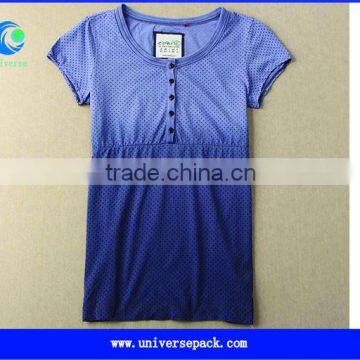cotton single jersey all over printed short sleeve t-shirt