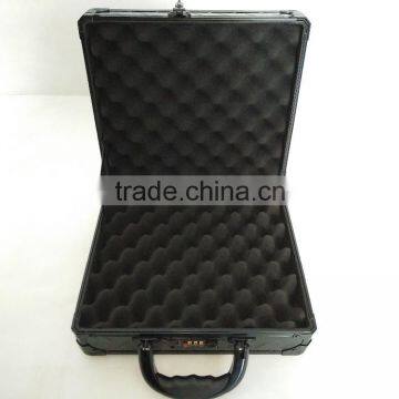 Black Aluminum Tool Case Plastic Surface Tool Case photo-2