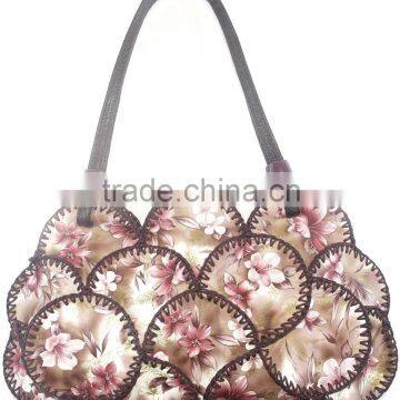 fashion elegangce ladies handbag totally handmade crochet design china unique style