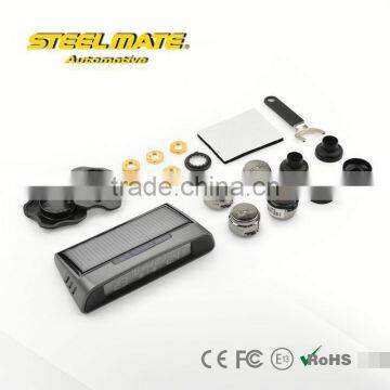 2015 SteelmateTP-S1 Solar Power Tpms Motorhom, Waterproof Pressure Sensor, Auto Tyre Charging Hose and Gauge photo-4
