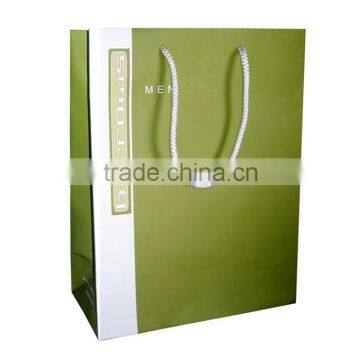 Eco-friendly 1.5-3mm Grey Cardboard paper bag for cosmetic for Christmas