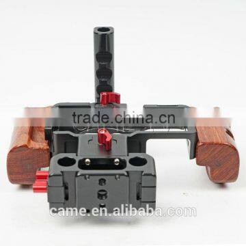 CAME-TV Rig For S Ony A6300 Camera Cage With Wooden Handle photo-5