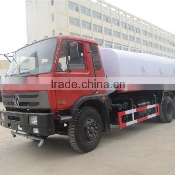 Dongfeng 6X4 water delivery tank truck low price water transport tanker truck anti- rust used water transportation truck