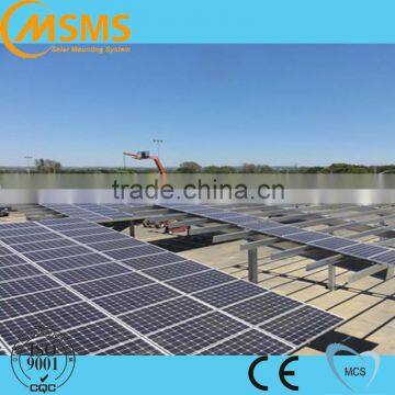 Newest energy saving ground solar panel mounting system