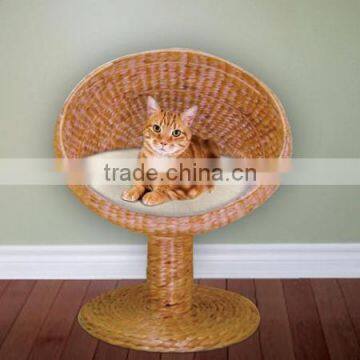 Water hyacinth pet bed/ wicker pet beds/ one cat beds/ one dog beds/ natural wicker pet beds/ cheap pet beds