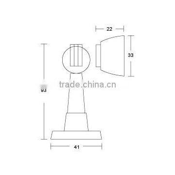 Best Price and High Grade Zinc Alloy Furniture Hardware Door Stoppers