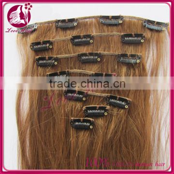 Hot ! brazilian hair clip afro kinky curly clip in hair extensions for black women