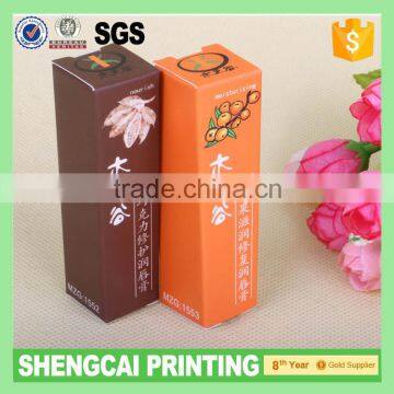 Full color matte lipstick packaging paper box