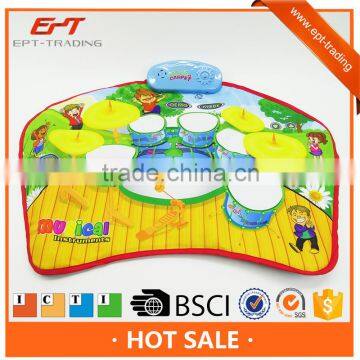 Hot selling kids learning toy musical organ keyboard carpet