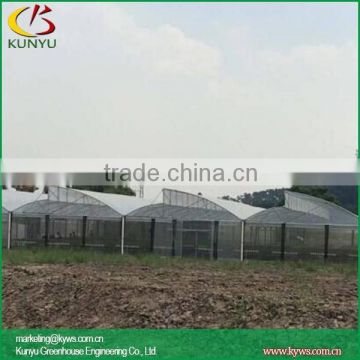 Sawtooth type double layer greenhouse plastic cover for greenhouse