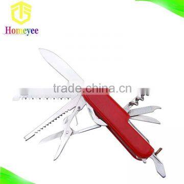 Folding Plastic Handle Multifunction Swiss Knife photo-4