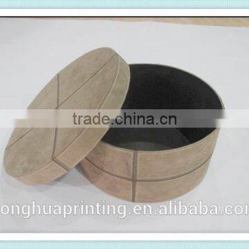 customized logo pu leather jewelry storage box